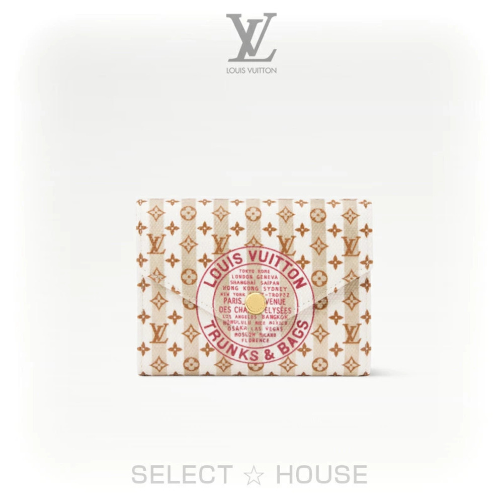 Louis Vuitton Portefeuille Wallet Leather Black